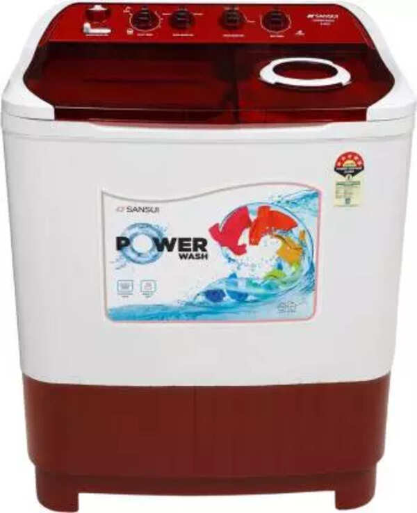 Sansui JSD85S2022L 8.5 Kg Semi Automatic Top Load Washing Machine