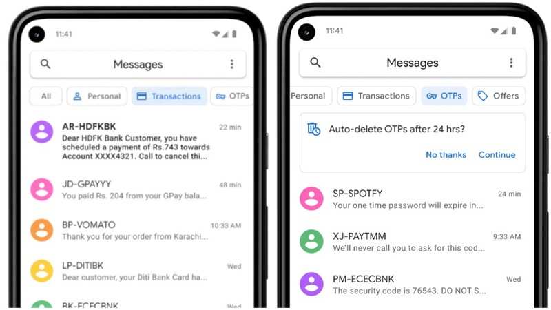 Google rolls out two new features to Messages app