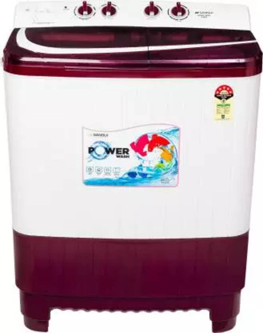 Compare Sansui JSP90S2022L 9 Kg Semi Automatic Top Load Washing
