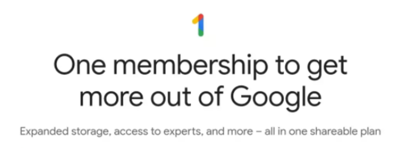 Google One - Member benefits that help you get more out of Google