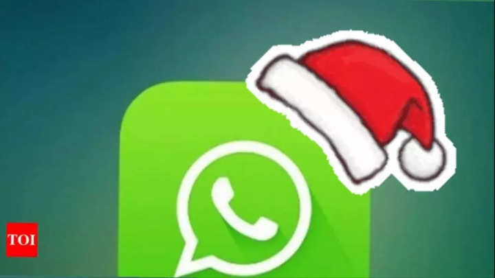How to add Christmas hat on WhatsApp icon on your smartphone