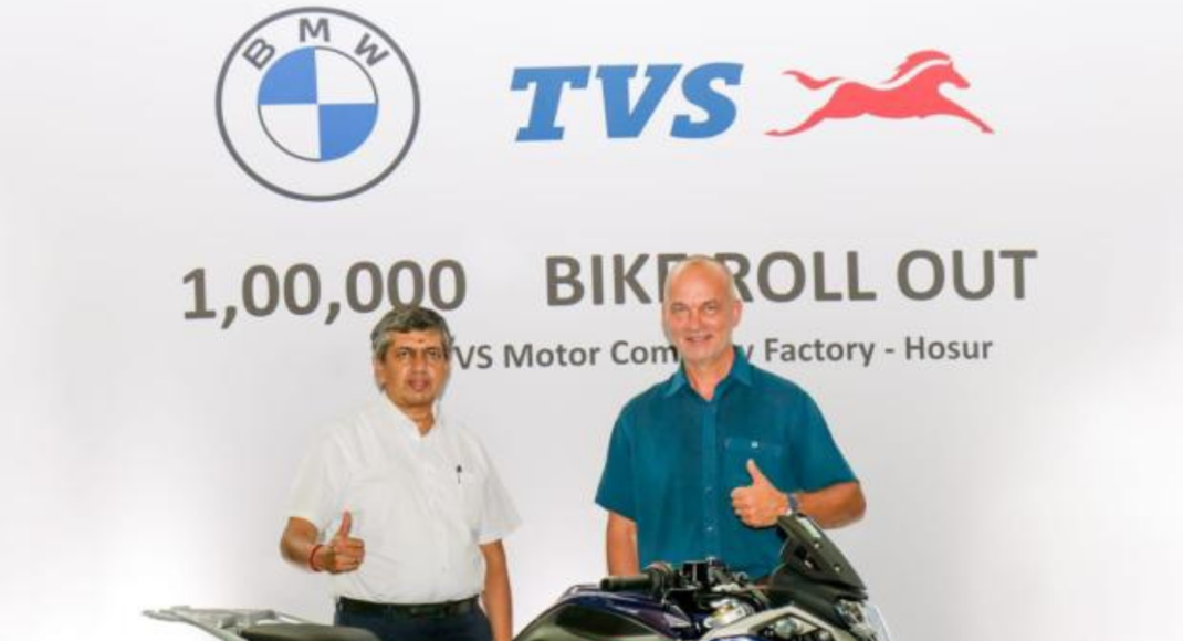 India's TVS Motor and BMW Motorrad tie up to make electric vehicles ...