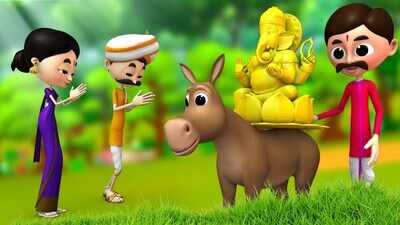 Most Popular Kids Story In Hindi - Donkey and Ganesh Idol | Videos For Kids | Kids Cartoons | Cartoon Animation For Children | Entertainment - Times of India Videos Most Popular Kids Story In Hindi - Donkey and Ganesh Idol | Videos For Kids | Kids Cartoons | Cartoon Animation For Children | Entertainment - Times of India Videos