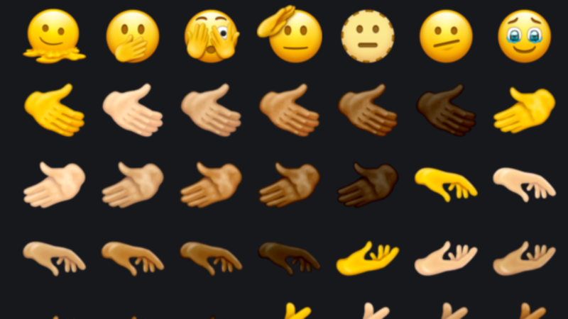 Multi-skin toned handshake emoji coming to Apple and Google in 2022