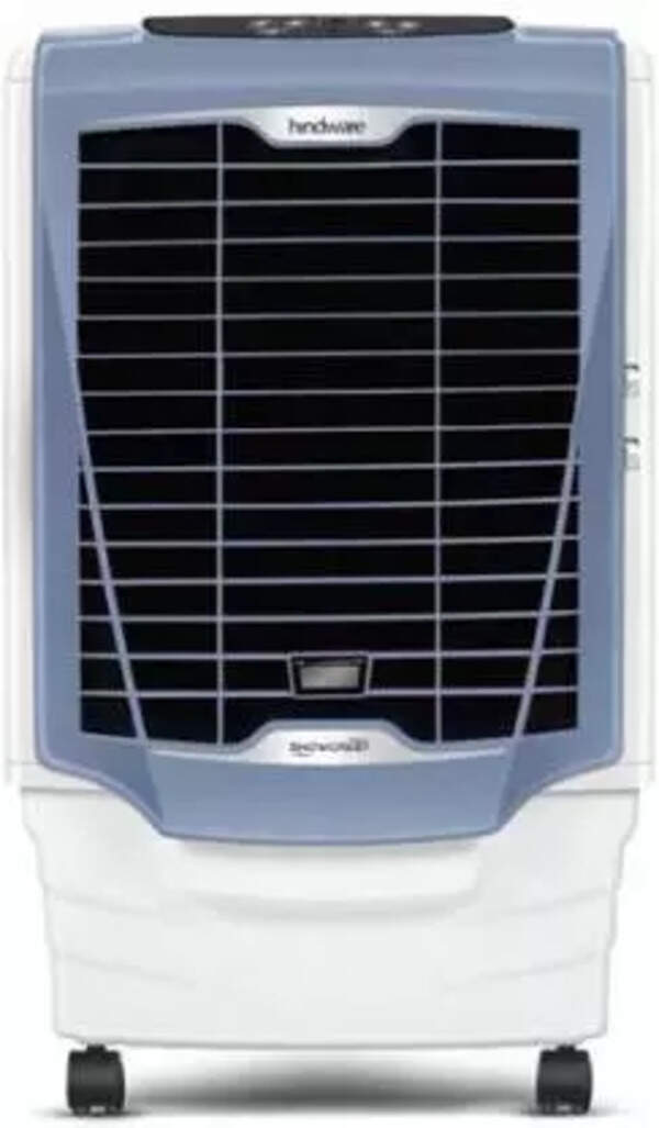 Hindware 80 L Desert Air Cooler (white and gray, SNOWCREST GRAY 80