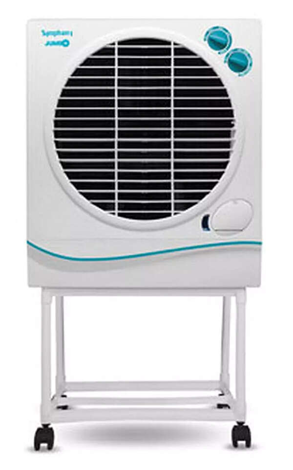 Symphony Jumbo 51 Ltrs Air Cooler (White) with Trolley Photo Gallery