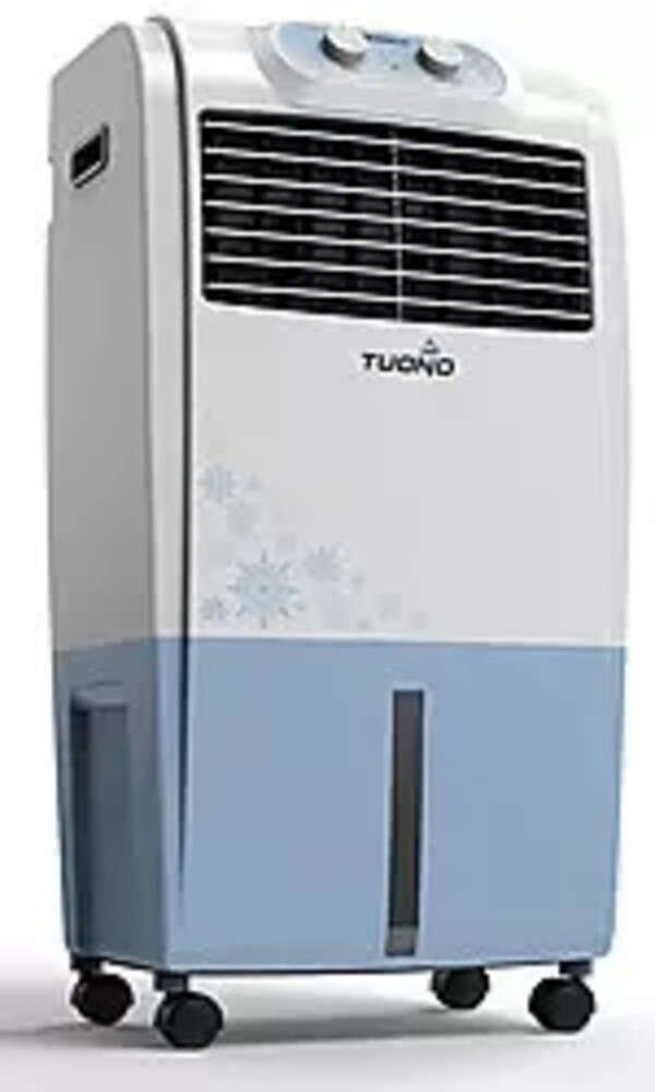 Havells Tuono Personal Air Cooler 18 Litre (White, Light Blue) Photo