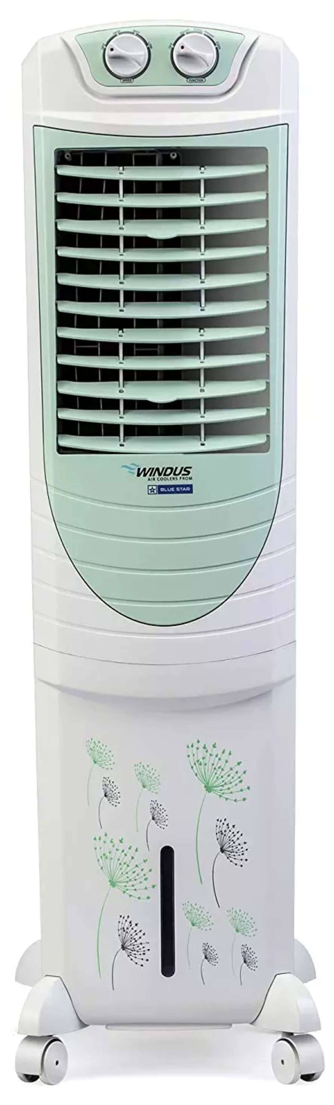 Compare Blue Star PA35LMA 35 Litre Tower Air Cooler (Apple Green) vs