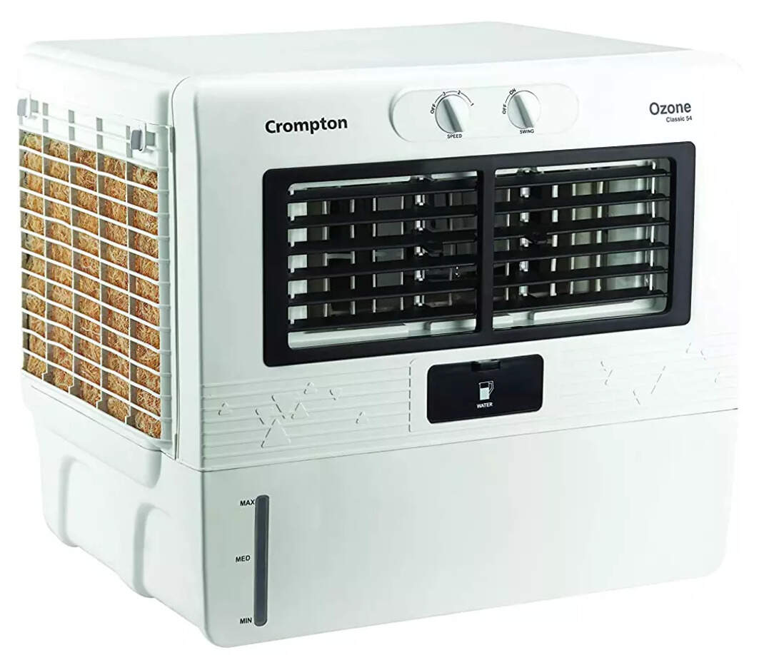 Compare Crompton Ozone Classic 54Litre Window Cooler (White) vs