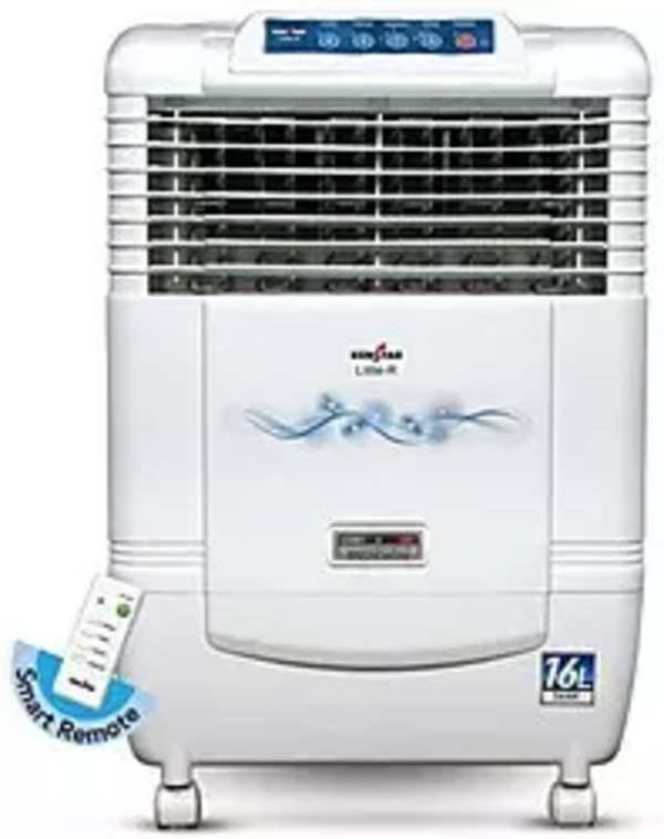 Kenstar Little Remote Room Personal Air Cooler (White, 16 Litres) Photo ...