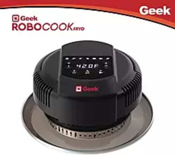 Geek Robocook Fryo Smart Air Fryer Lid for Electric Pressure Cooker, 1000W, Black