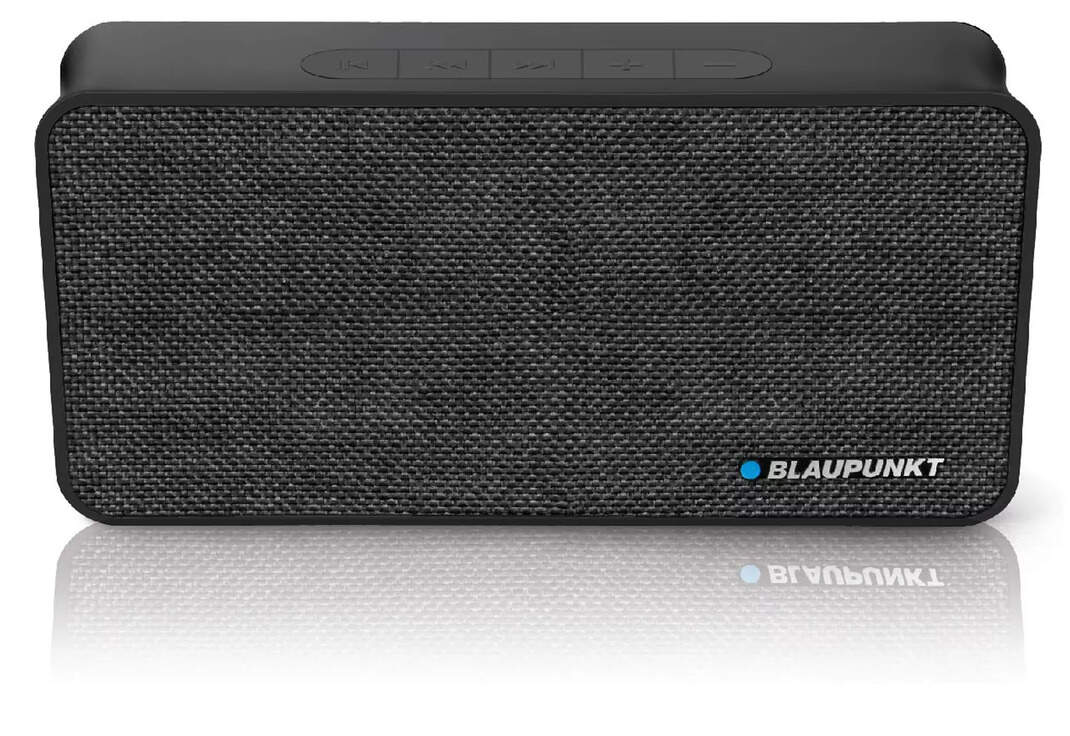 Compare Blaupunkt BT100BK 12W Portable Outdoor Bluetooth Speaker vs