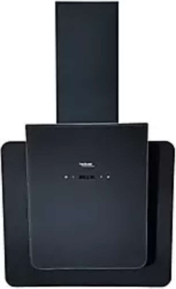 Hindware Irene Black 60 Wall Mounted Chimney (Inox 1000 CMH) Photo