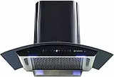 Faber 90 cm 1200 m3/hr Heat Auto Clean Chimney (HOOD CREST HC SC BK 90, Filterless, Touch & Gesture Control, Black)