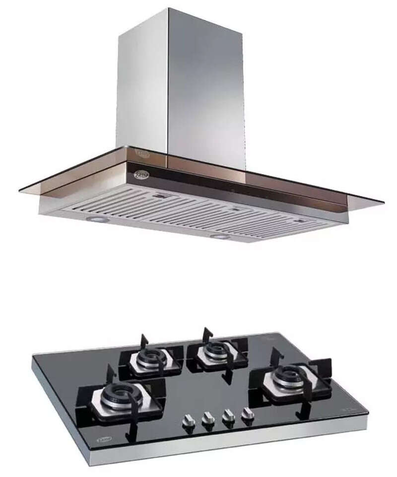 GLEN Kitchen Chimney GL 6062 TS Touch Control 60cm, 1250m3/h + Built in