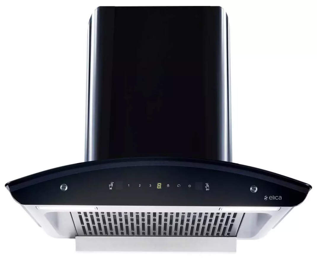 Compare Elica 60 cm 1425 m3/hr Filterless Auto Clean Chimney with Free