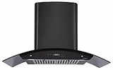 Elica 90 cm 2 Baffle Filters, Touch Control Auto Clean Chimney (OSB HAC TOUCH BF 90 NERO,1200 m3/hr, Black)