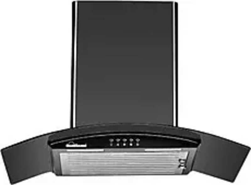 Sunflame Chimney EDGE 60 Wall Mounted Chimney Black 1100 CMH Price In