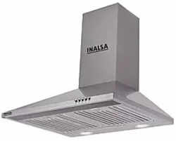 Inalsa 60 cm Baffle Filters Pyramid Kitchen Chimney (Classica 60SSBF, 875 m3/hr, Grey)