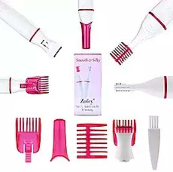 Zofey Private Part Bikini Shaper and Trimmer for Women Compact, Portable Design (zofeytrimmer2) (Pink)