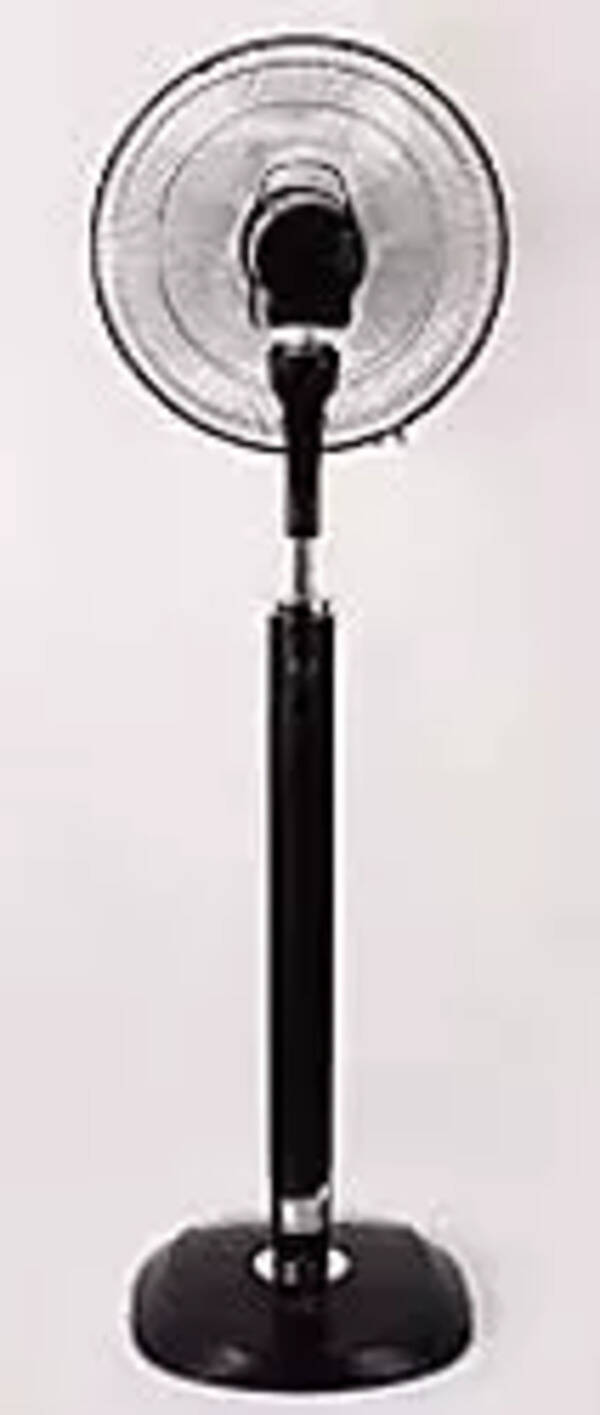 Usha Aerolux 400mm 53Watt Pedestal Fan with Remote Seguro (Black) Photo Gallery and Official