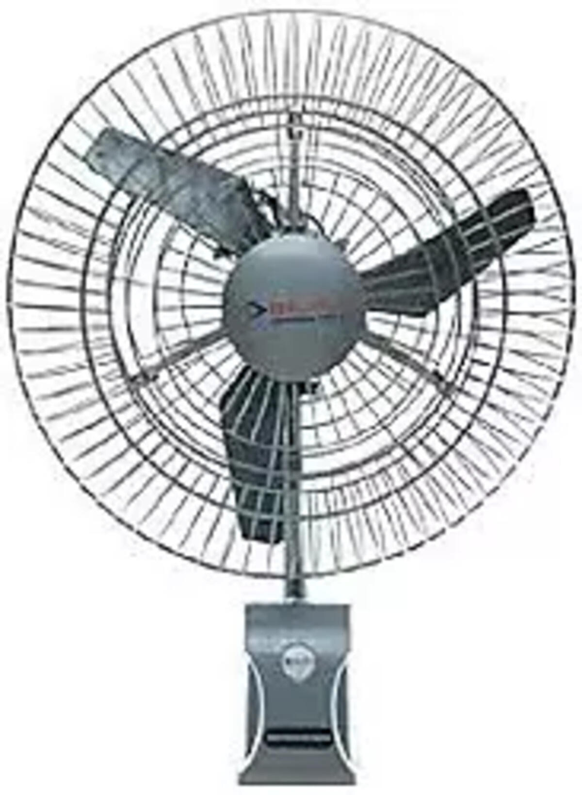 Air Circulator Wall Fan (Silver Grey 