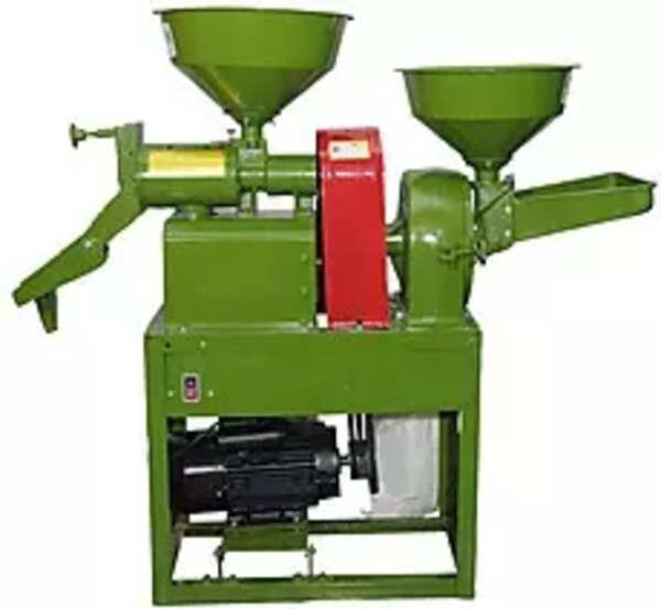 Mirisha Food Processing Machine Flour Making Rice Mill Combine (Green