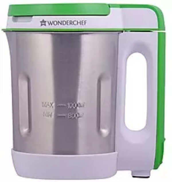 Wonderchef 800Watt Soup Maker (Silver/Green) Photo Gallery and
