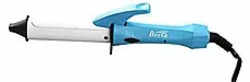 Berta Mini Hair Curler for Travel 25mm Diameter Ceramic Hair Curling Wand (Blue)
