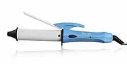 Berta Mini Hair Curler for Travel 20mm Diameter Ceramic Hair Curling Wand (Blue)