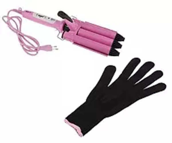 Phenovo Set Of 45W Power Consumption Hair Curler With Heat Resistant Glove Hair Styling Accessory