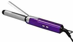 Berta 023B Professional Hair Straightener and Hair Curler 2 in 1 Curl & Straight Hair Flat Iron, Purple