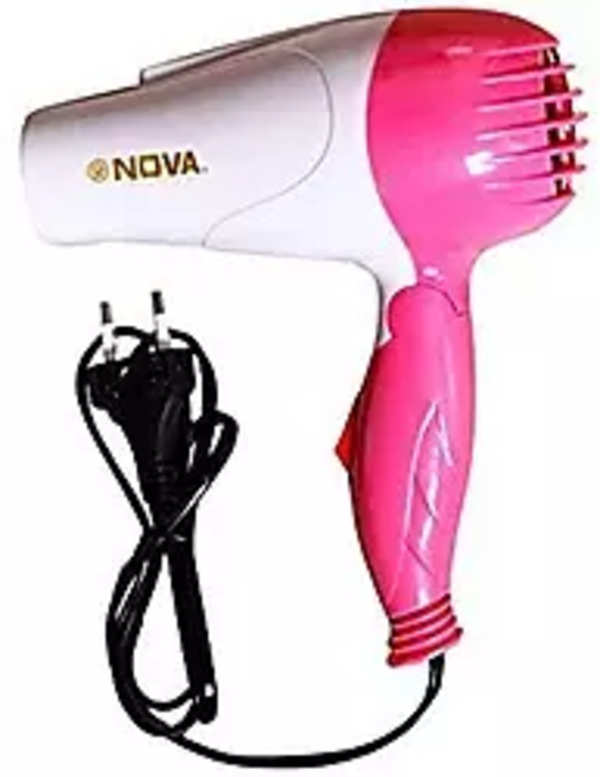 Nova 1000W Professional Electric Fast Foldable Hair Dryer 2 Speed ...