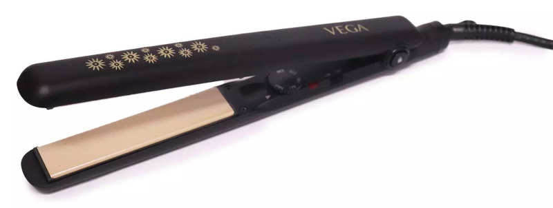 Vega Self Style Hair Straightener With Ceramic Coated Plates Black Online  in India Buy at Best Price from Firstcrycom  9713627