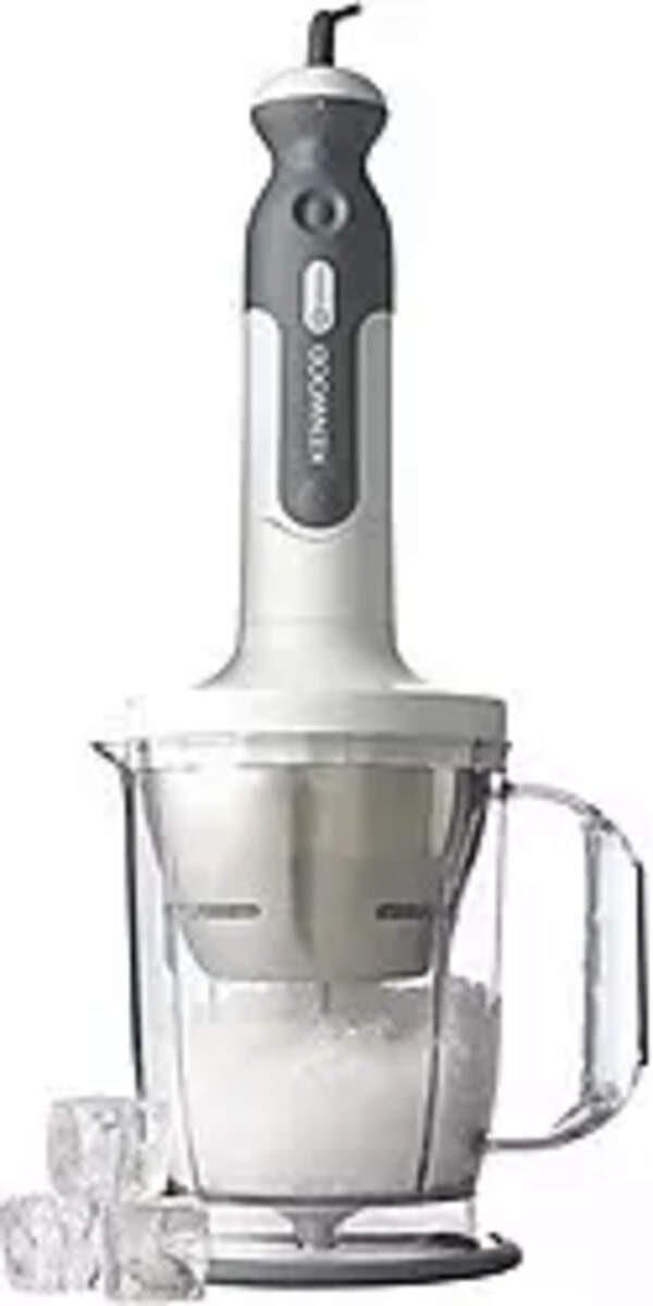 Kenwood HB716IC TriBlade Hand Blender with Ice Crushing Function (White