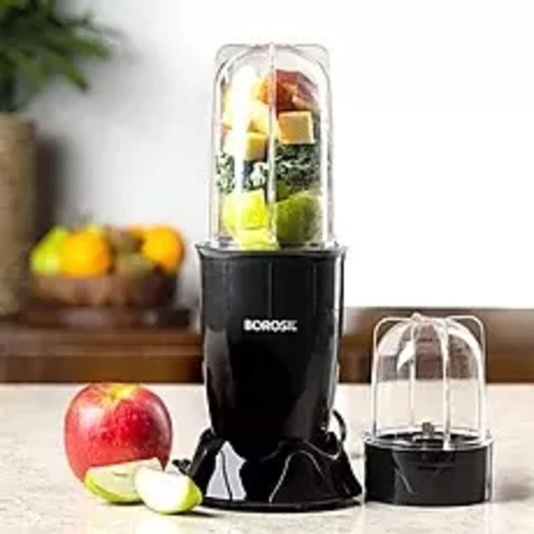 Compare Borosil NutriFresh PB31 Portable MiniBlender & Grinder, 500 ml