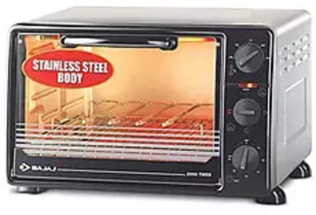 Compare Bajaj 2200 TMSS 22 L Oven Toaster Griller (Black) vs Bajaj 2310