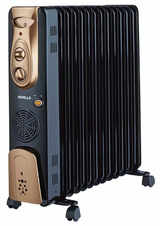 Havells OFR - 13Fin 2900-Watt PTC Fan Heater (Black)