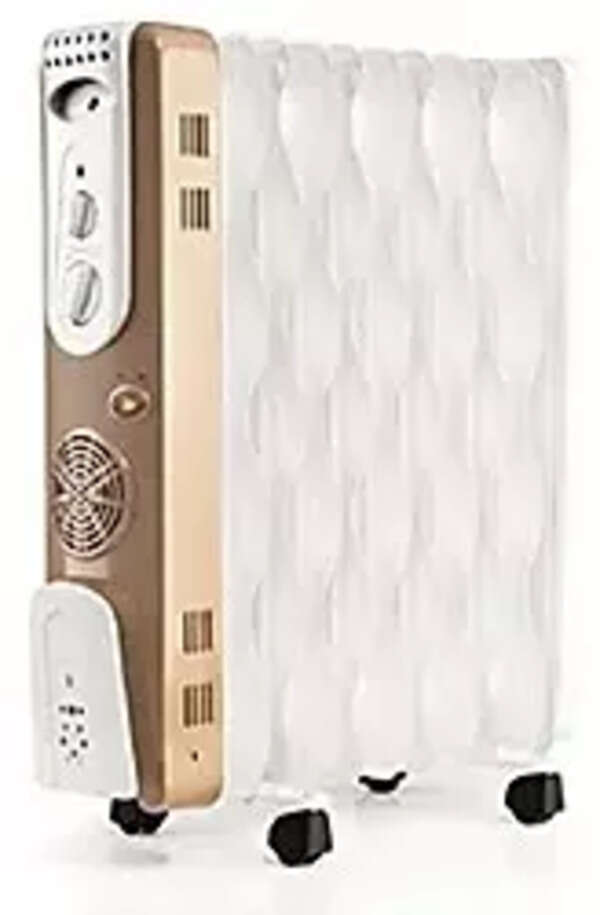 Usha OFR 3611FS Room Room Heater (White) Photo Gallery and Official