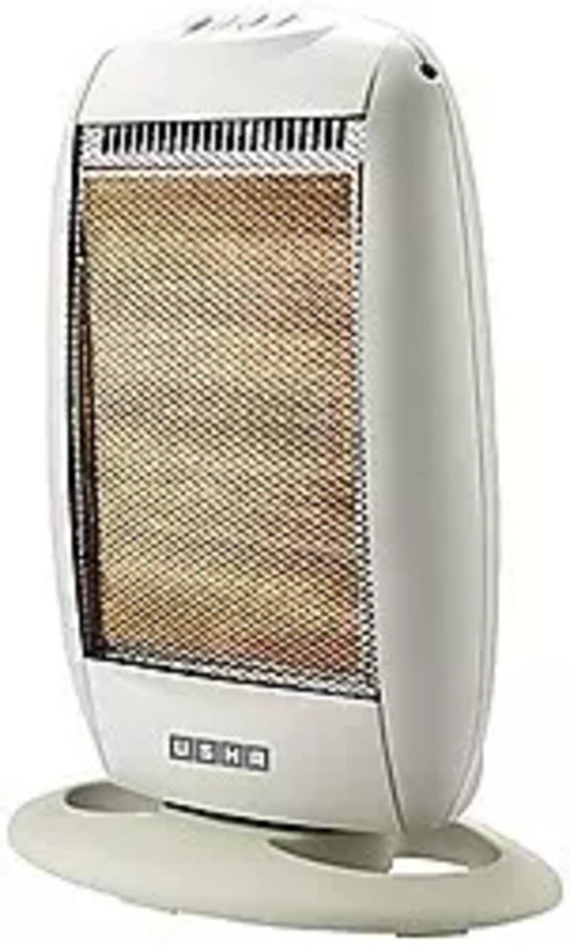 Usha HH 3303 Halogen Room Heater (Black-White) Price in India,  Specifications and Review