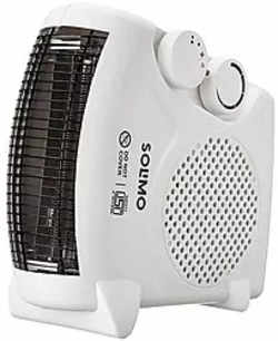 Amazon Brand - Solimo 2000-Watt Room Heater (ISI certified, White colour, Ideal for small to medium room/area)