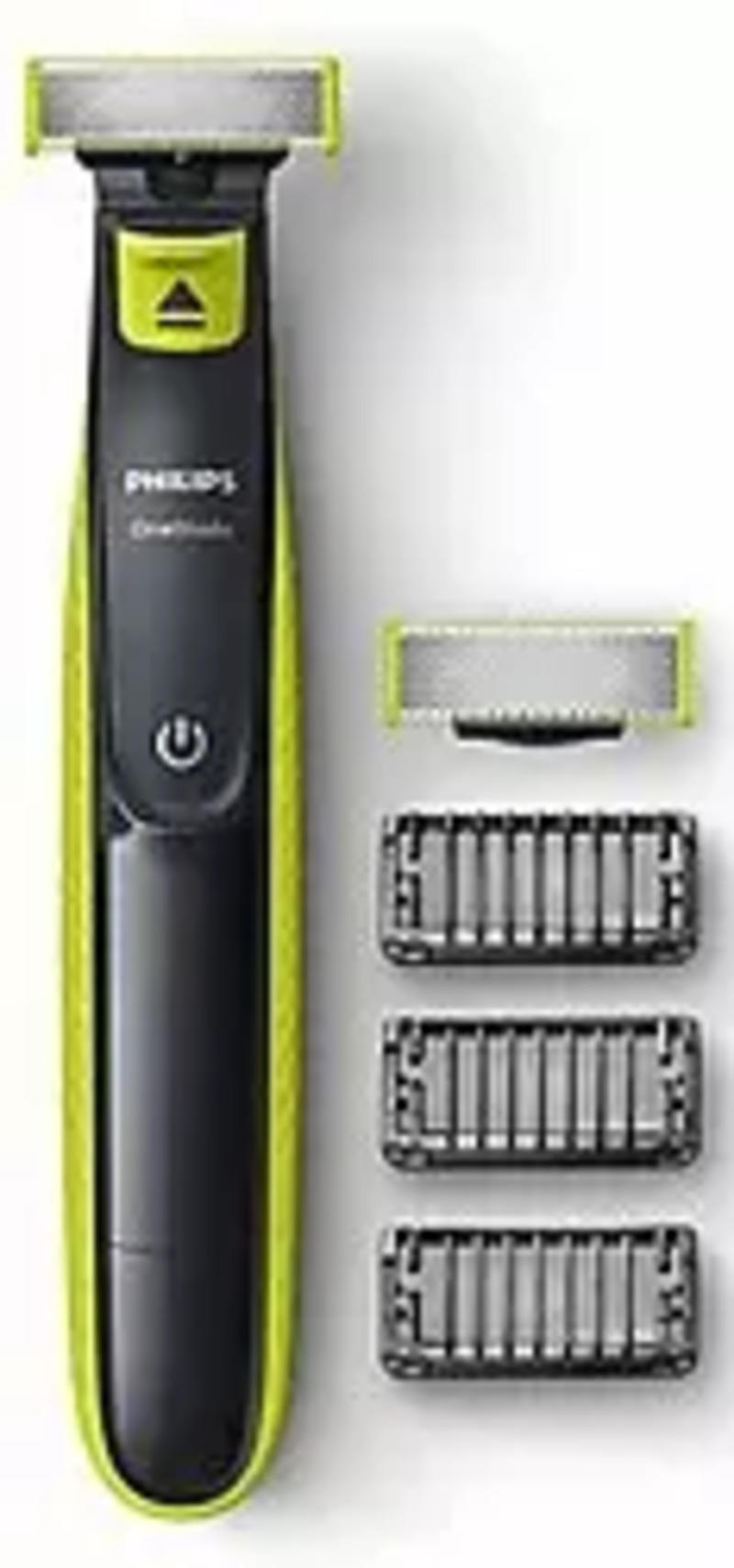 Philips OneBlade QP2525/10+blade Trimmer for Beard & Moustache (Black  Green) Price in India, Specifications and Review