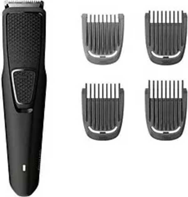 Philips USB chargeable cordless Runtime: 60 min Trimmer for Beard & Moustache (Black)