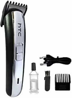 HTC at-1102 Trimmer for Body Grooming (Black Silver)