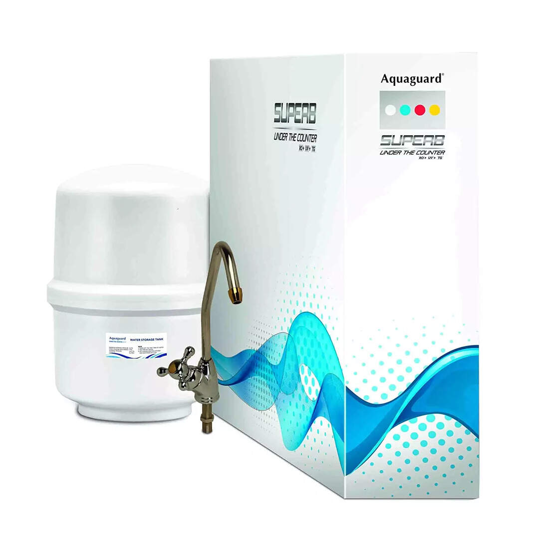 Compare Eureka Forbes Superb UTC RO+UV+ Tasteguard Water Purifier vs