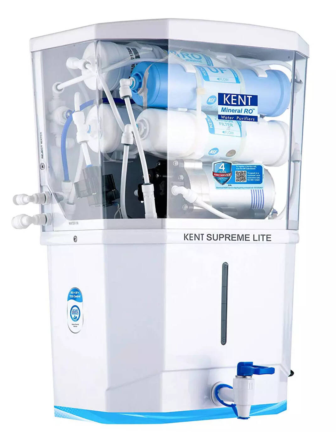 kent elegant copper compact ro uf water purifier