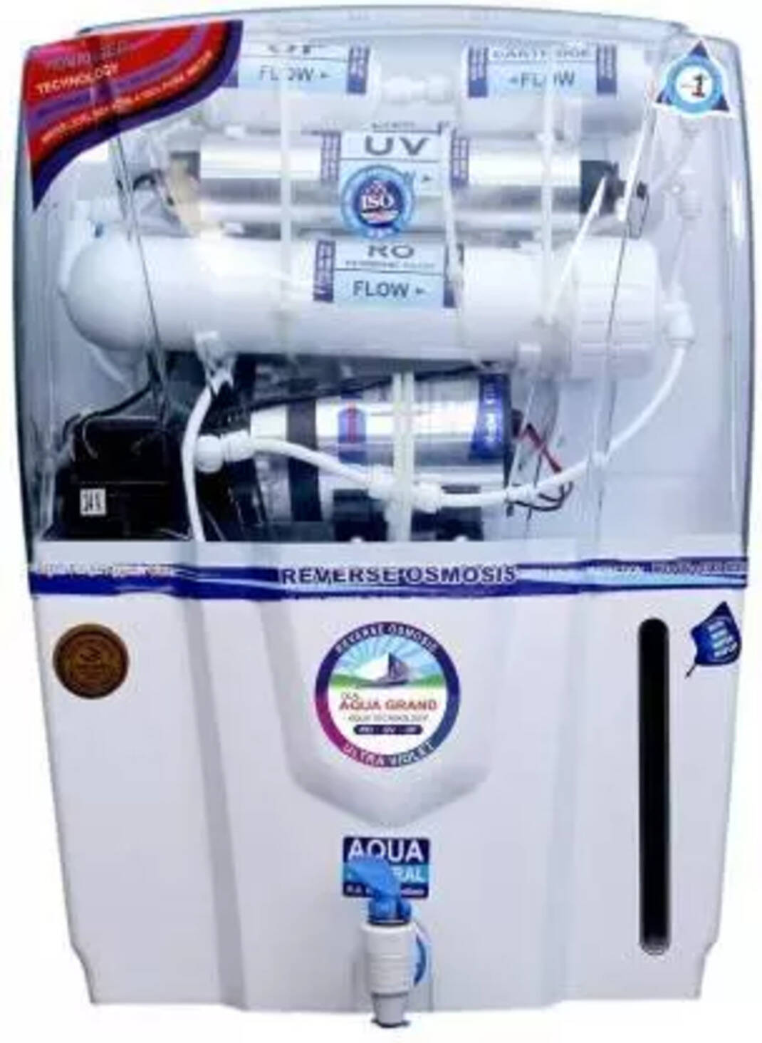 Compare Aquagrand NEW AUDT 12 L RO + UV + UF + TDS Water Purifier