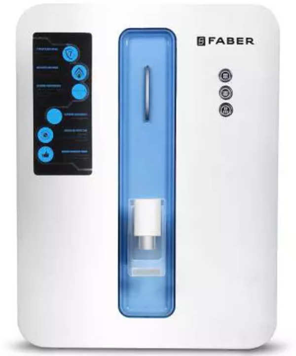Faber FWP CASPER 10 L RO + UV + MAT Water Purifier (White, Blue)