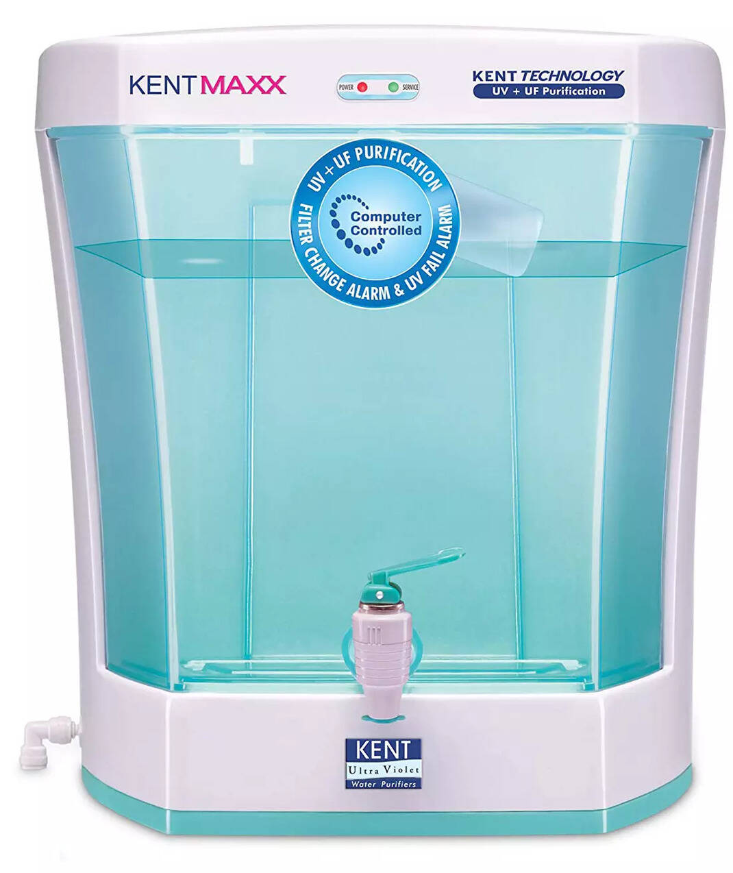 Compare KENT Maxx 7Litres Wall Mountable/Table Top UV + UF (White and