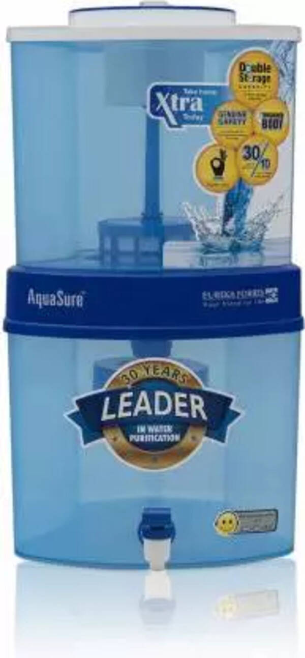 Eureka Forbes Aquasure Xtra Tuff 15 L Gravity Based Water Purifier